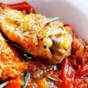 Poulet basquaise