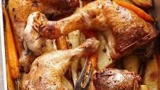 cuisse de poulet rôtie