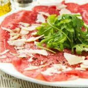 Carpaccio de boeuf