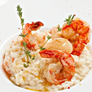 risotto aux gambas