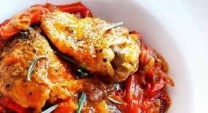 Poulet basquaise