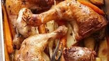 cuisse de poulet rôtie